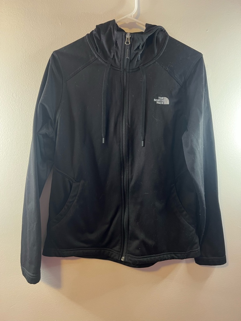 The North Face Women's Black Full-Zip Hooded Sweatshirt - Picture 3 of 6